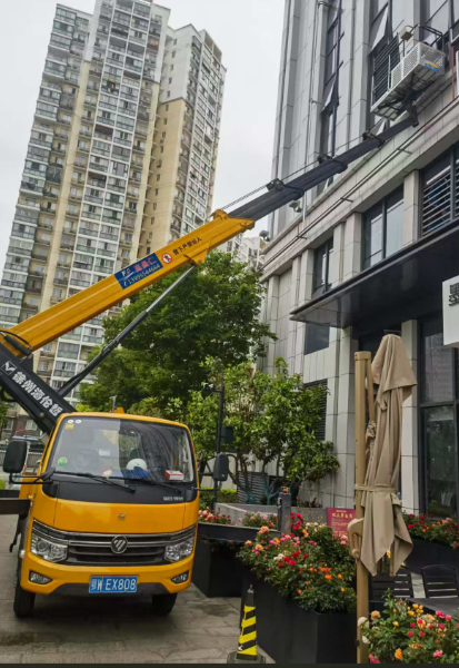 黄陂18米高空作业车出租，滠口登高车租赁